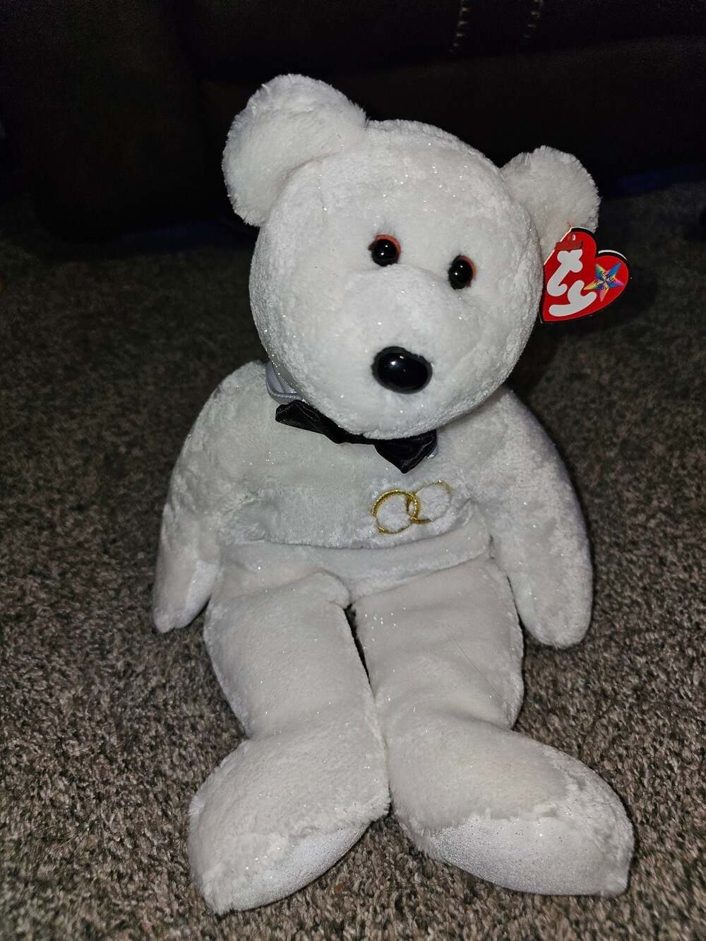 Ty Beanie Buddies Mr. Groom Wedding Bear Plush